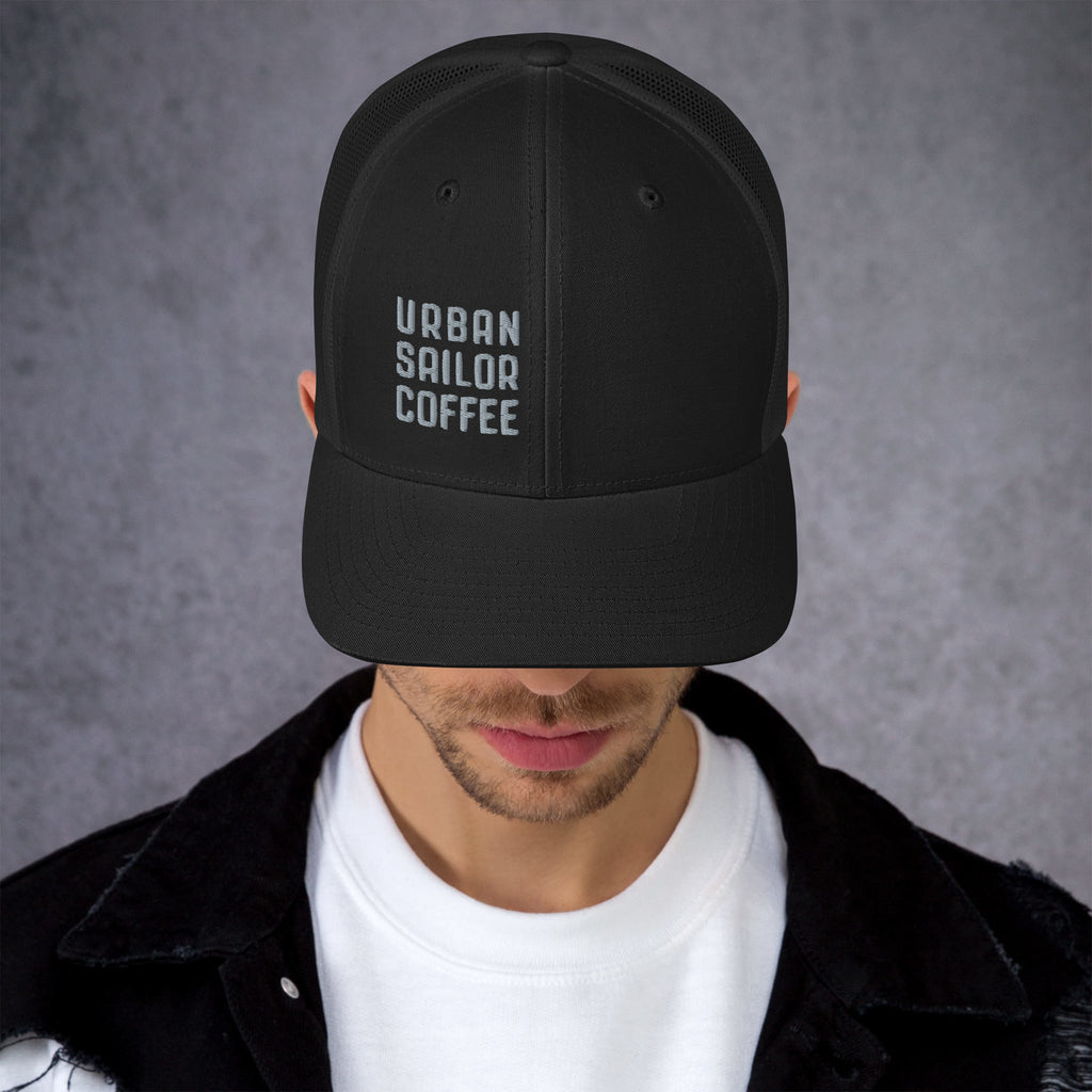 retro-trucker-hat-black-front-