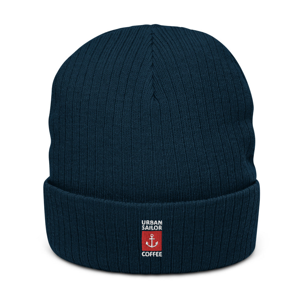 Recycled cuffed beanie – URBAN SAILOR COFFEE